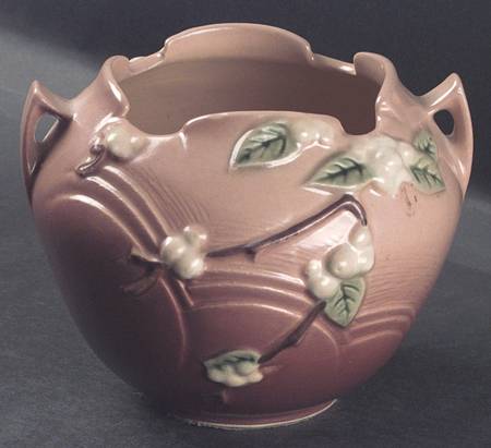 Snowberry Dusty Rose (Pink) 5" Rose Bowl
