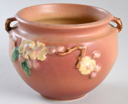 Snowberry Dusty Rose (Pink) 6" Jardiniere