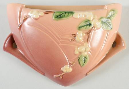 Snowberry Dusty Rose (Pink) 8" Wall Pocket Vase