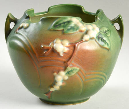 Snowberry Fern Green 5" Rose Bowl