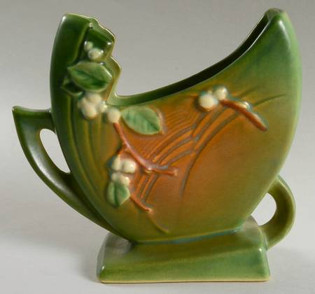 Snowberry Fern Green 6" Flower Holder
