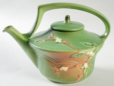 Snowberry Fern Green Teapot & Lid