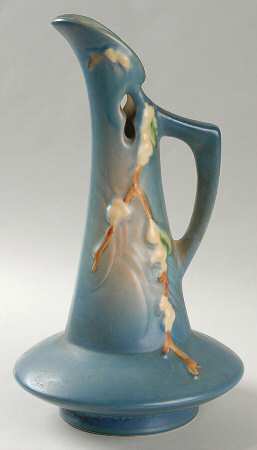 Snowberry Persian Blue 10" Ewer
