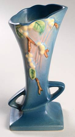 Snowberry Persian Blue 7" Bud Vase