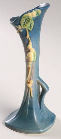 Snowberry Persian Blue 7" Bud Vase
