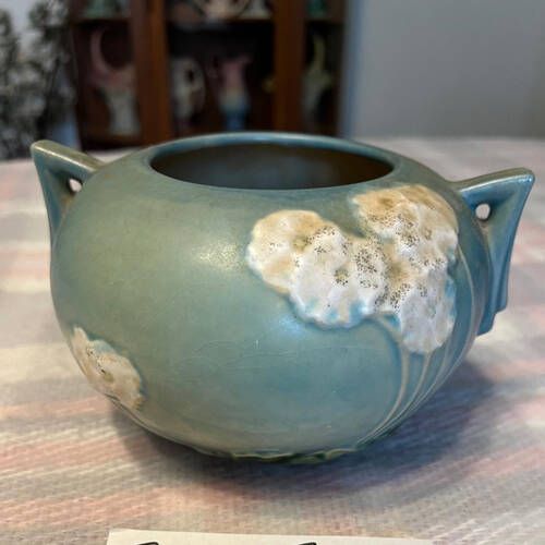 Primrose Blue 4" Rose Bowl