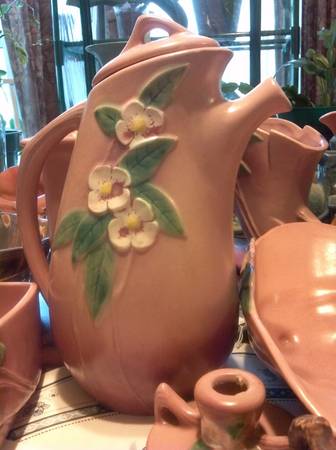 Mock Orange Pink Coffee Pot & Lid