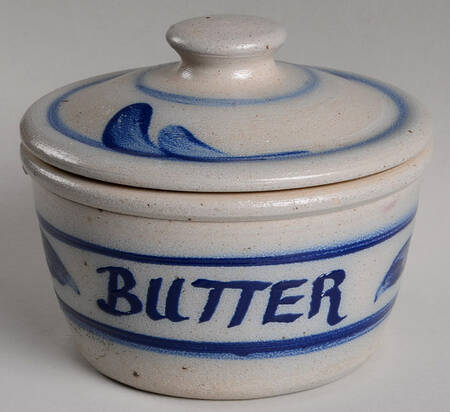 Brighton Butter Tub & Lid