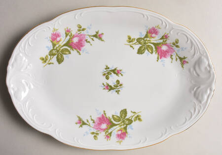 RKT8 12" Oval Serving Platter