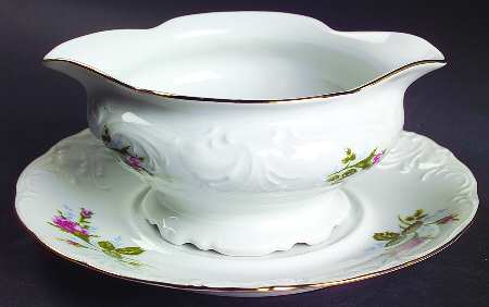 RKT8 Gravy Boat & Underplate