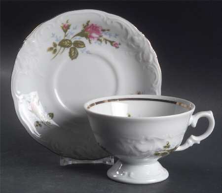RKT8 Footed Cup & Saucer Set