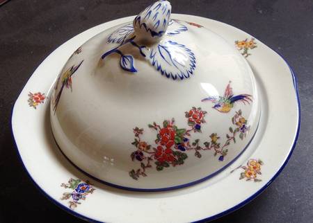 1291 Round Covered Butter