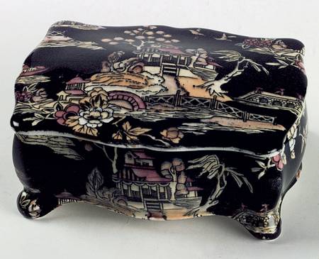 Pekin Black (No Trim) Small Candy Box