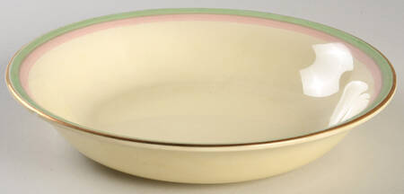 Tiger Lily Cream Coupe Soup Bowl