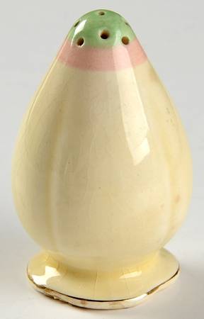 Tiger Lily Cream Pepper Shaker