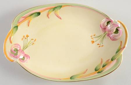 Tiger Lily Cream Relish/Gravy Underplate