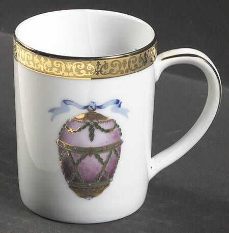 Gold Buffet Egg Mug