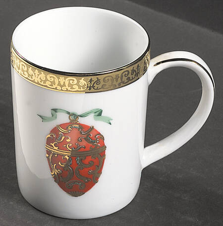 Gold Buffet Egg Mug
