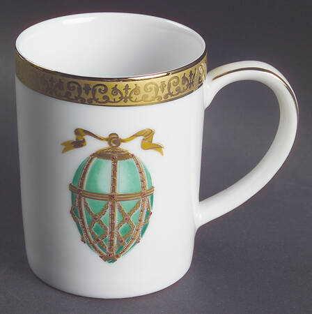 Gold Buffet Egg Mug