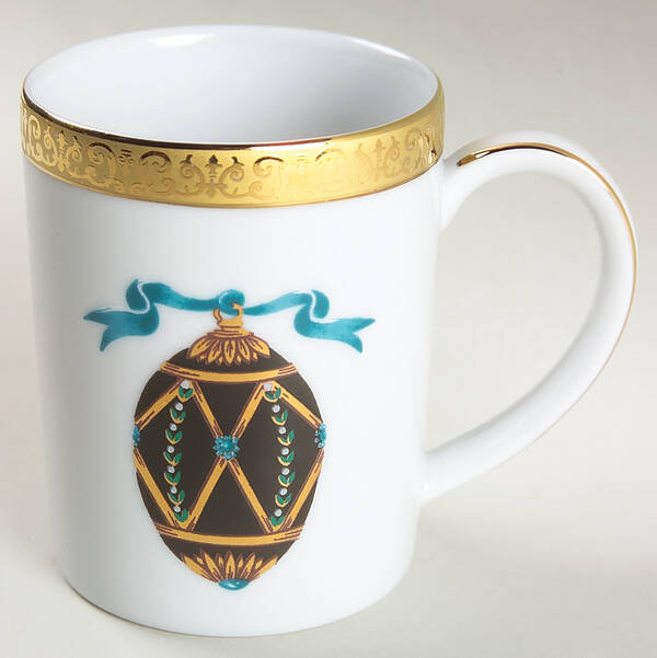 Gold Buffet Egg Mug