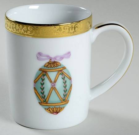 Gold Buffet Egg Mug