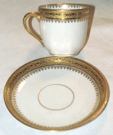 RDN86 Flat Demitasse Cup & Saucer Set
