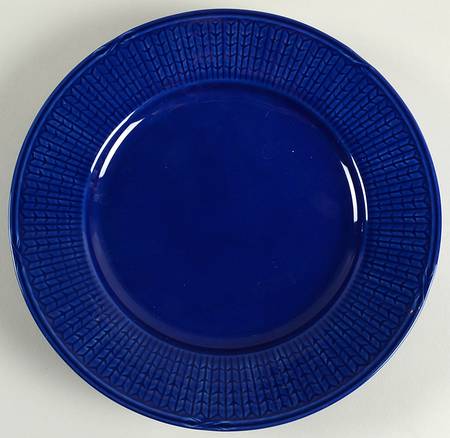 Swedish Grace Ocean Sea (Blue) Luncheon Plate