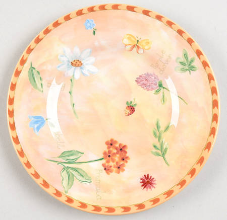 Gardener's Journal Bread & Butter Plate