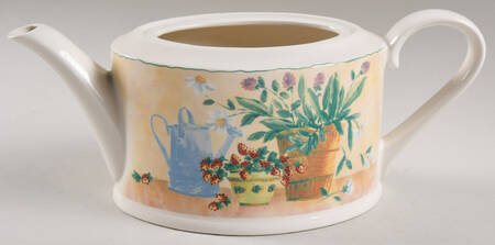 Gardener's Journal Teapot No Lid