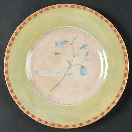 Gardener's Journal Salad Plate