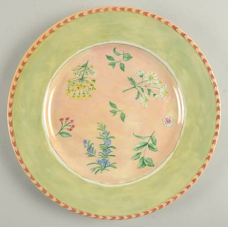 Gardener's Journal Dinner Plate