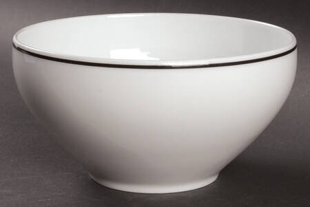 R6L1 Black Coupe Cereal Bowl