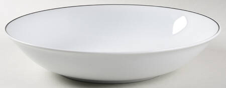 R6L1 Black 11" Pasta Serving Bowl