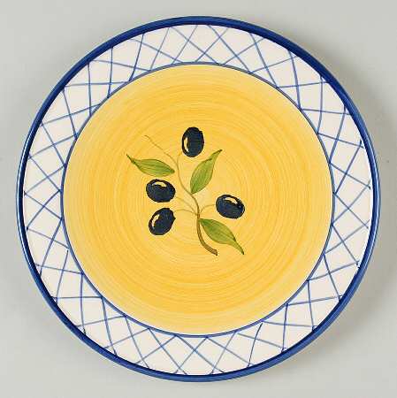Olive Basket Salad Plate