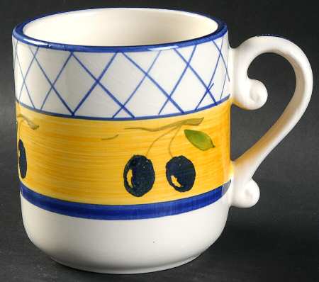 Olive Basket Mug