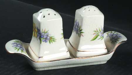 524 (3 Pc) Salt & Pepper Tray Set
