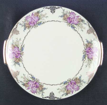 824h Handled Cake Plate