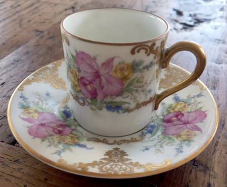824h Flat Demitasse Cup & Saucer Set