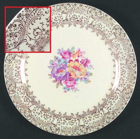 Omar Crest Dinner Plate
