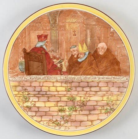 Jackdaw of Rheims 15" Wall Plate