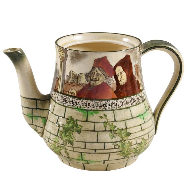 Jackdaw of Rheims Small Teapot No Lid