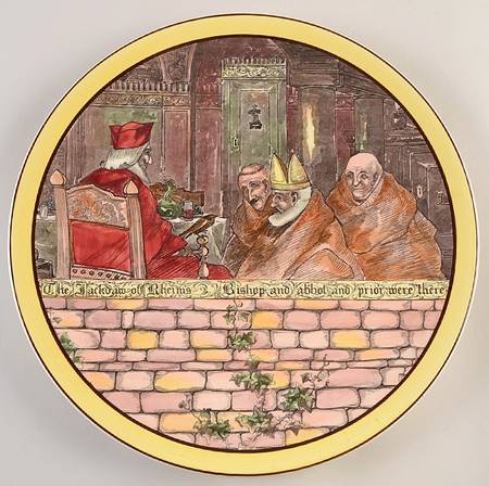 Jackdaw of Rheims 13" Chop Plate (Round Platter)