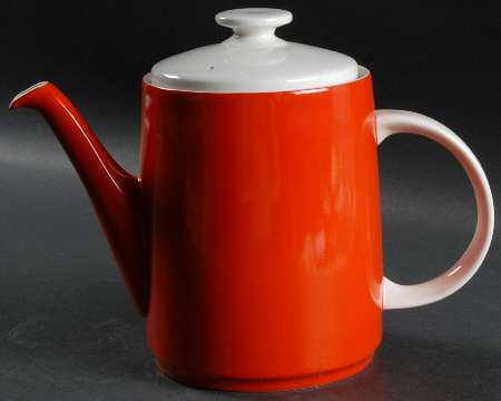 Prisma Riot Red Teapot & Lid