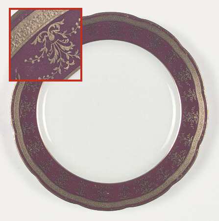 H9718 Luncheon Plate