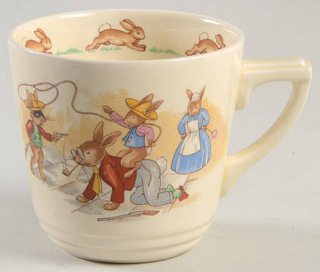 Bunnykins (Casino Shape) Flat Casino Shape Cup
