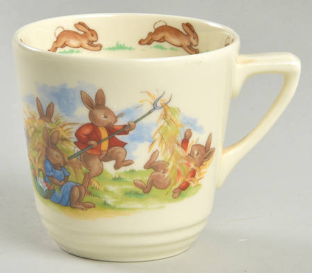 Bunnykins (Casino Shape) Flat Casino Shape Cup