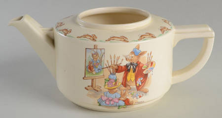 Bunnykins (Casino Shape) Teapot No Lid
