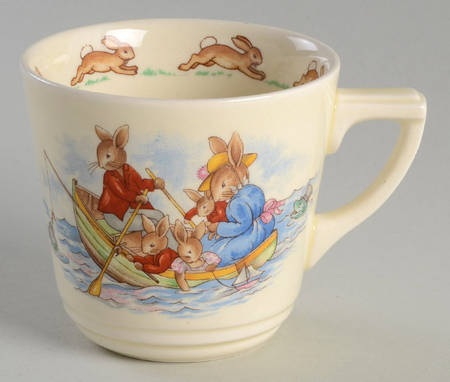 Bunnykins (Casino Shape) Flat Casino Shape Cup