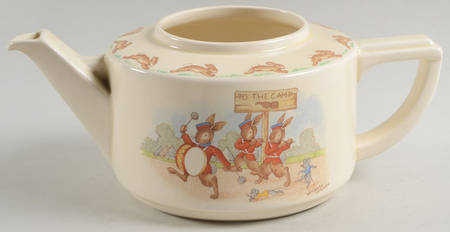 Bunnykins (Casino Shape) Small Teapot No Lid