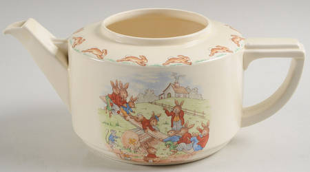 Bunnykins (Casino Shape) Teapot No Lid